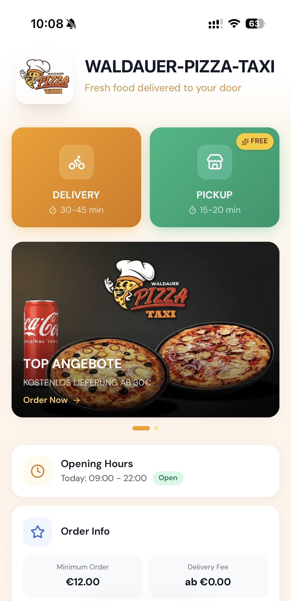 MealWave App Screenshot